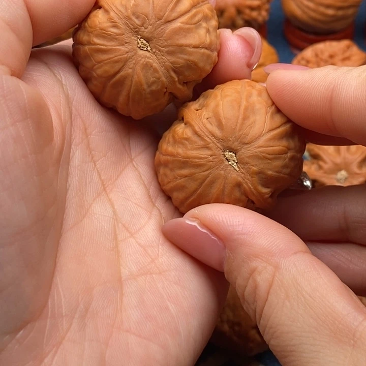 把件文玩核桃戒***白精品手捻