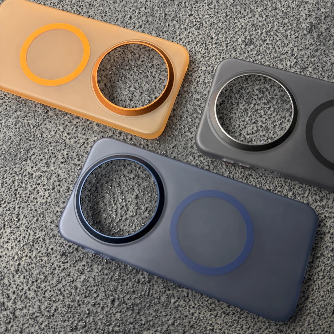 适用于华为Mate80磁吸手机壳新款超薄简约高级感磨砂透明iPhone17