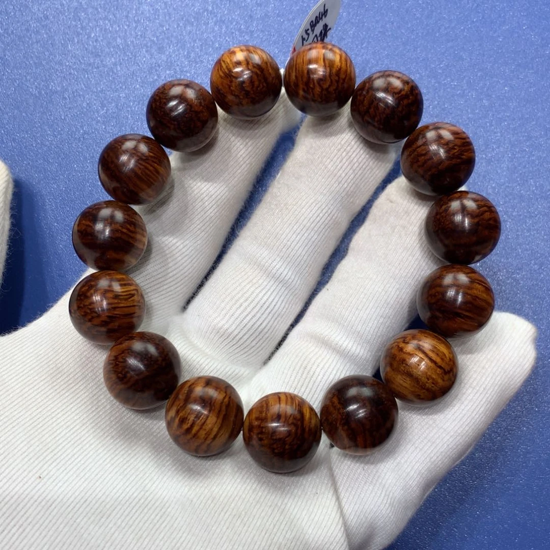 黄花梨/降香黄檀海南黄花梨手串1.5