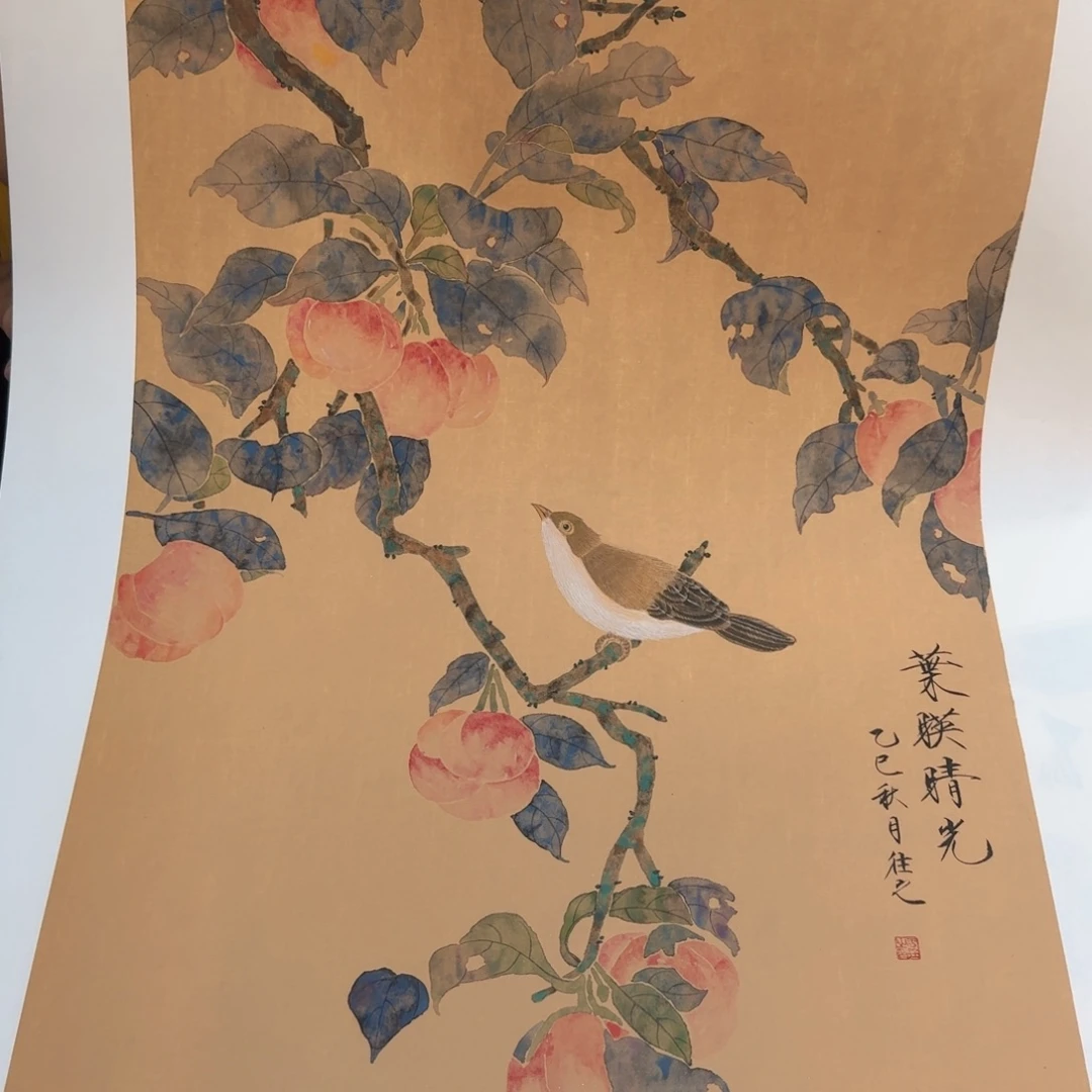 国画国画作品山水花鸟