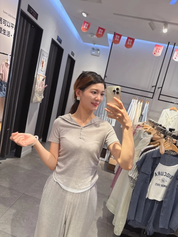 夏季新款软糯舒适垂坠轻薄短袖长裤时尚套装