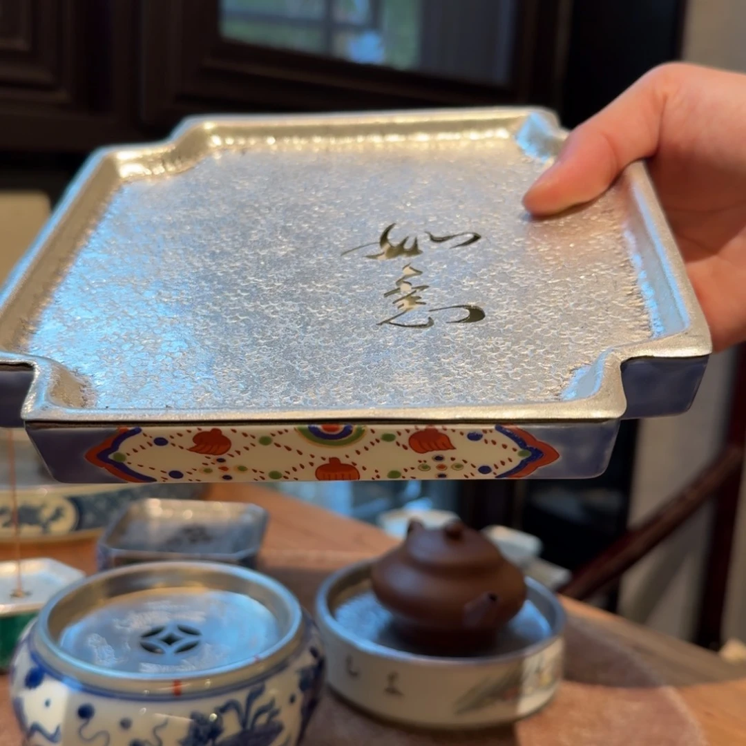 盘纯手工制作的一款