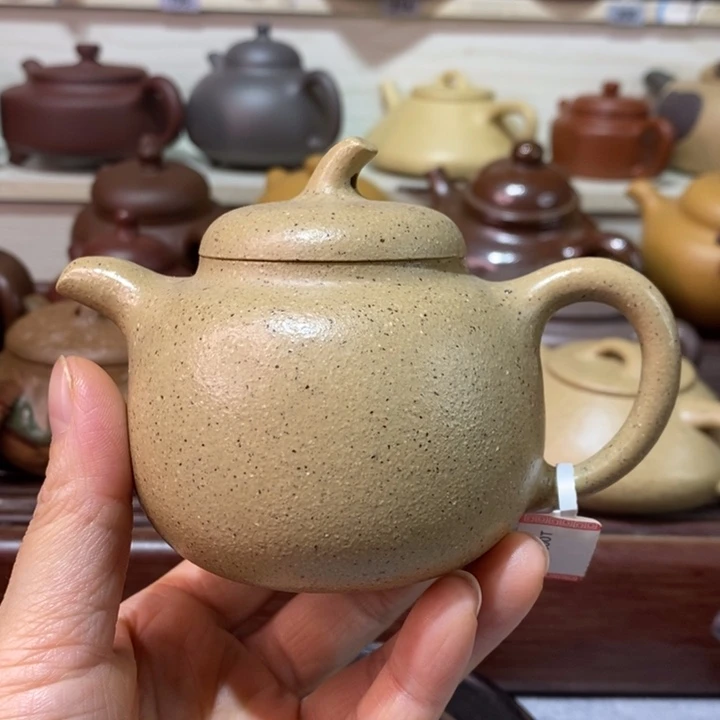 茶壶紫砂微瑕处理一把