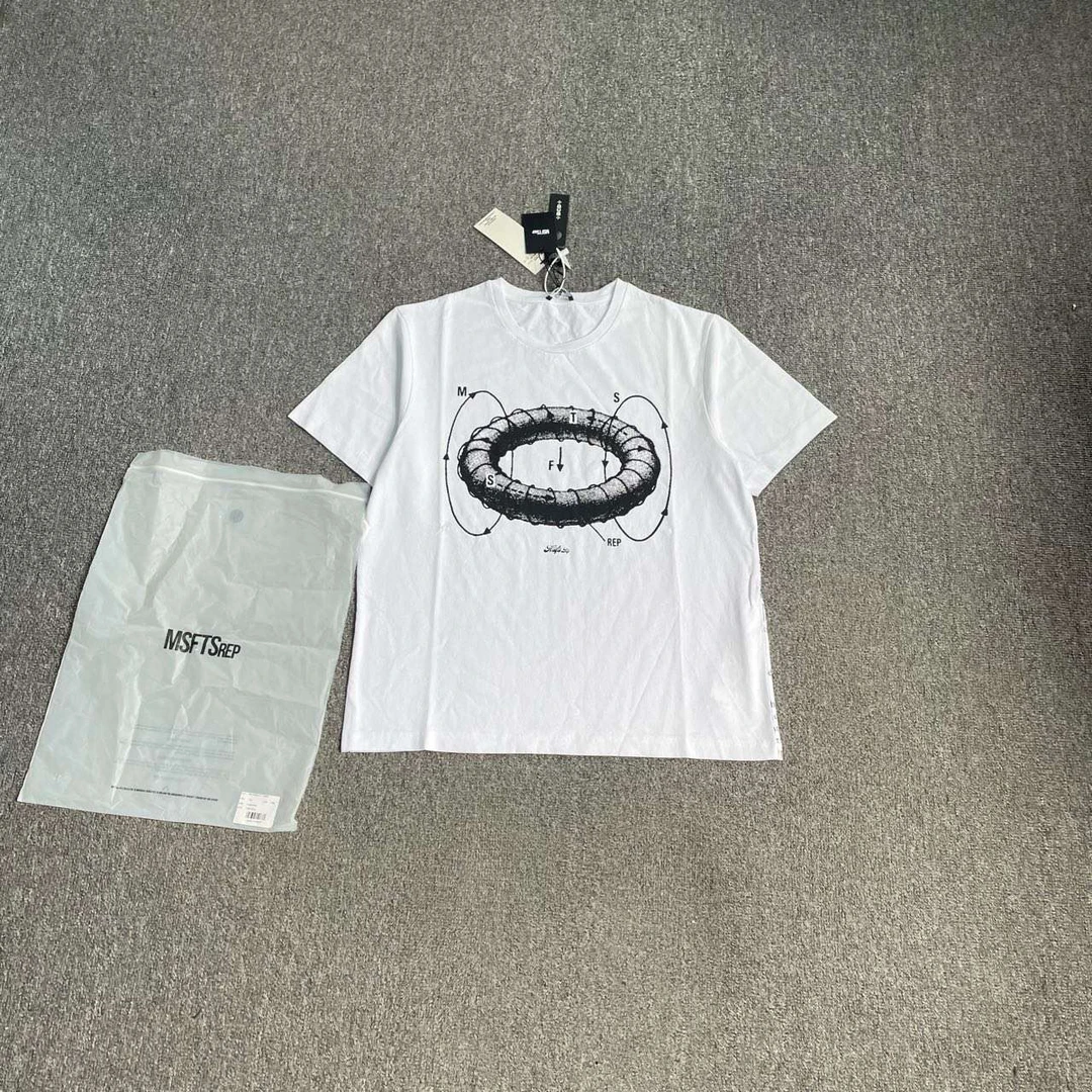 99新 maje (ll) MSFTSREP 圆环短袖 S M L XL XXL/007577