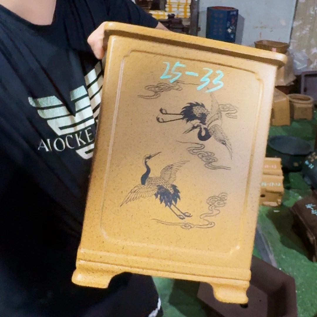紫砂花盆紫砂花盆