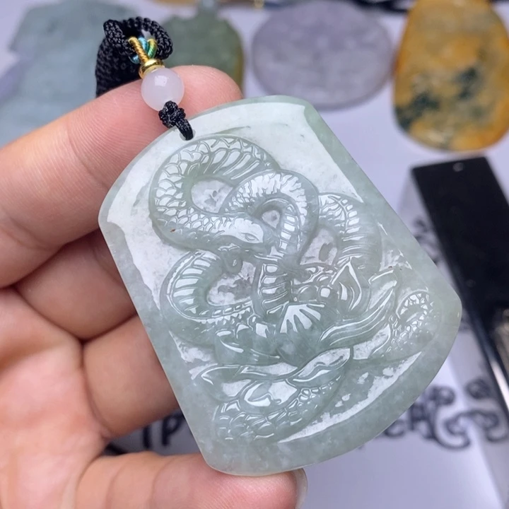 颈饰未镶嵌翡翠翡翠
