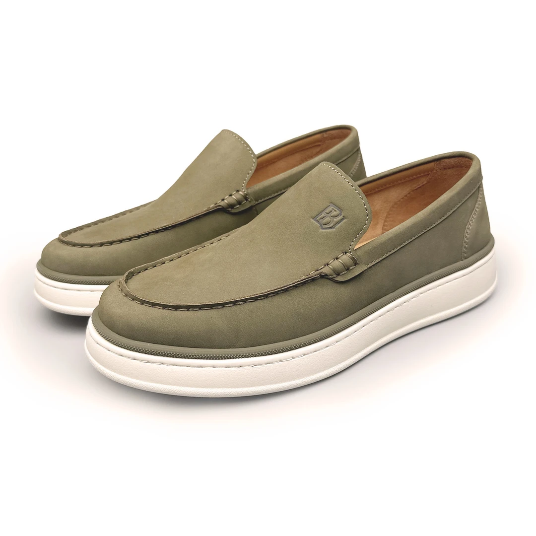 BIEUBRAYR【新款上新】德国进口防水胎牛磨砂牛皮百搭透气舒适板鞋