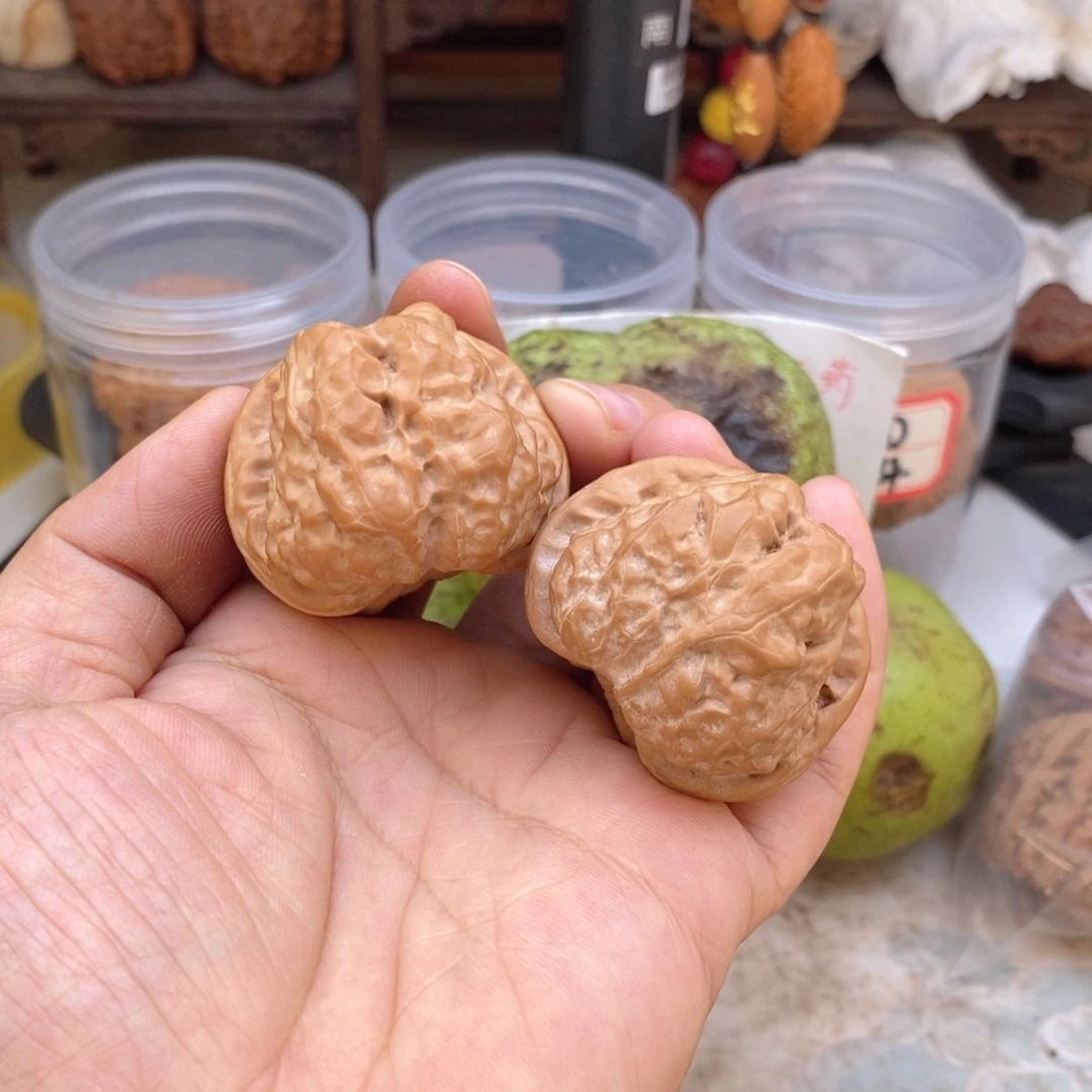 吊坠文玩核桃40蛤蟆有修