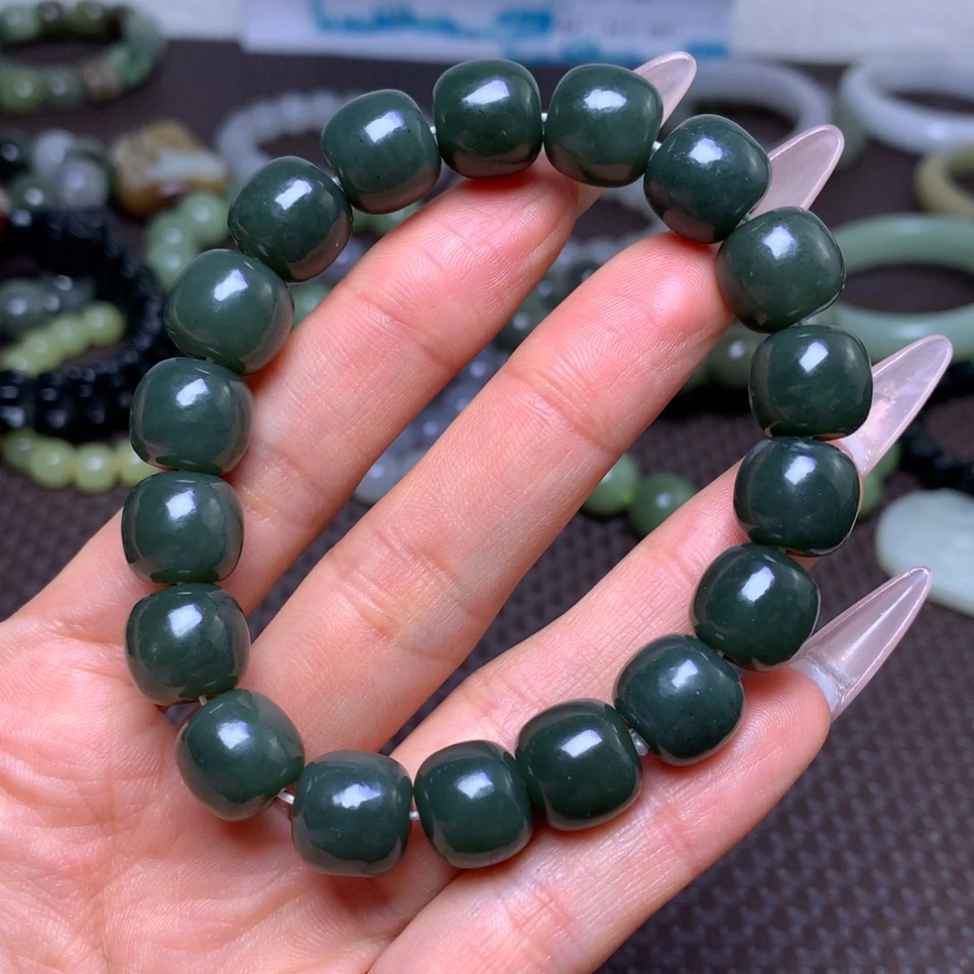 未镶嵌手串和田玉卡12