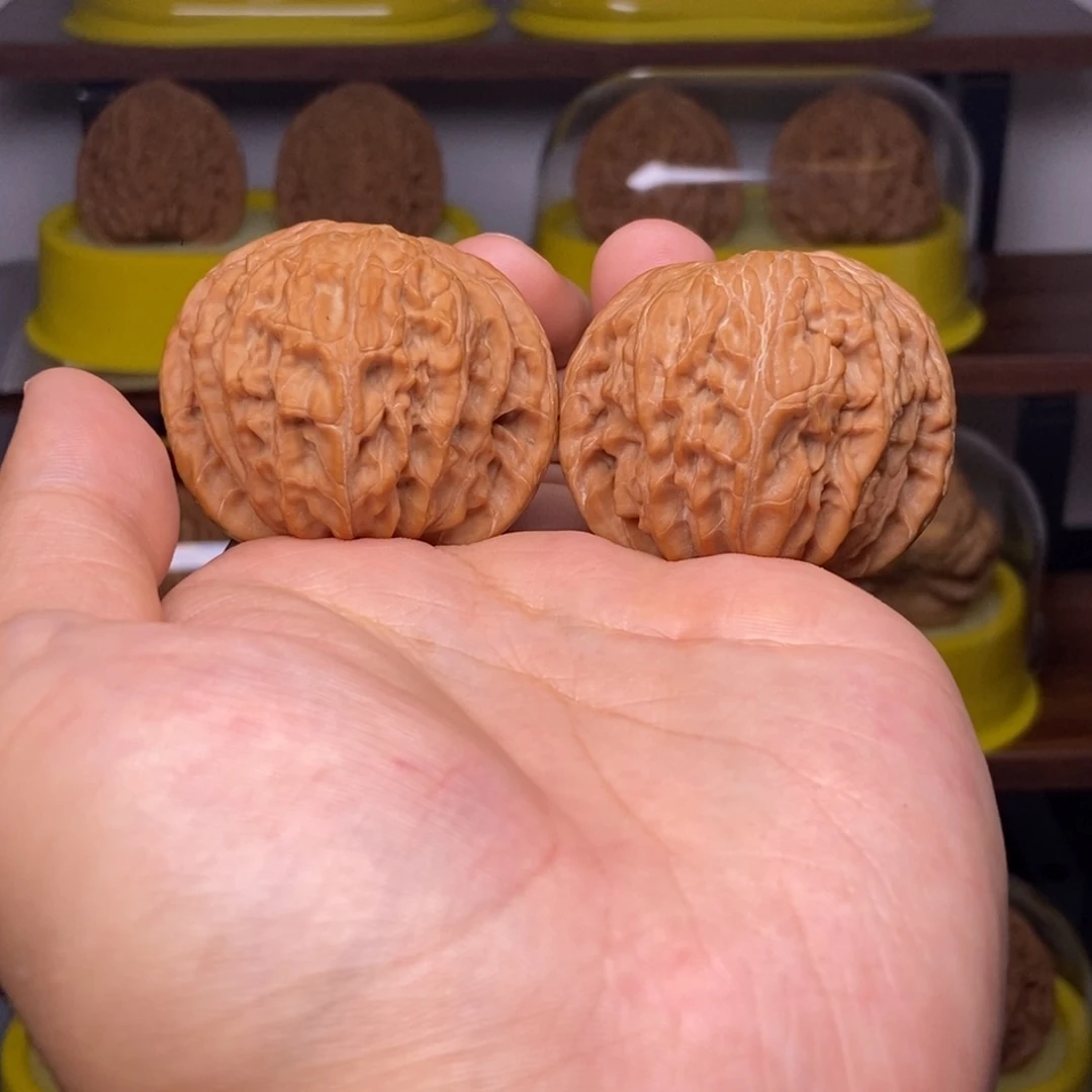 冰****吊坠文玩核桃全品43➕尺磨盘精品头货毕业对