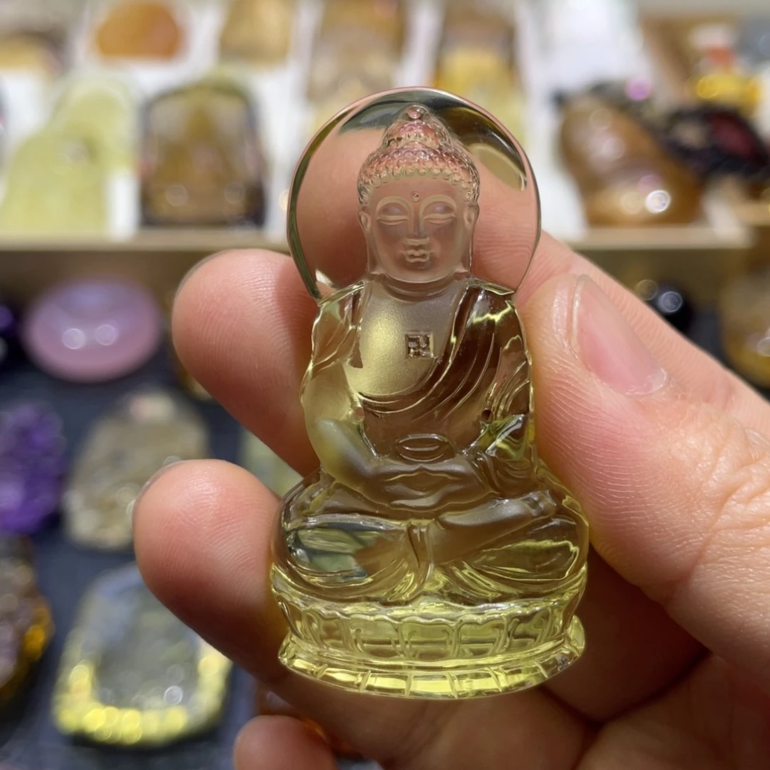 水晶颈饰未镶嵌定制