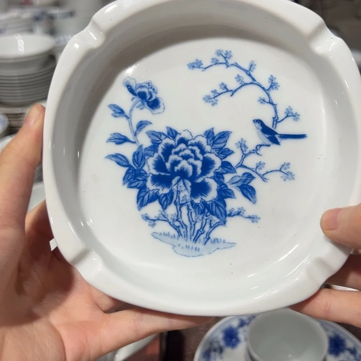 醴陵高温瓷釉下14厘米长微瑕