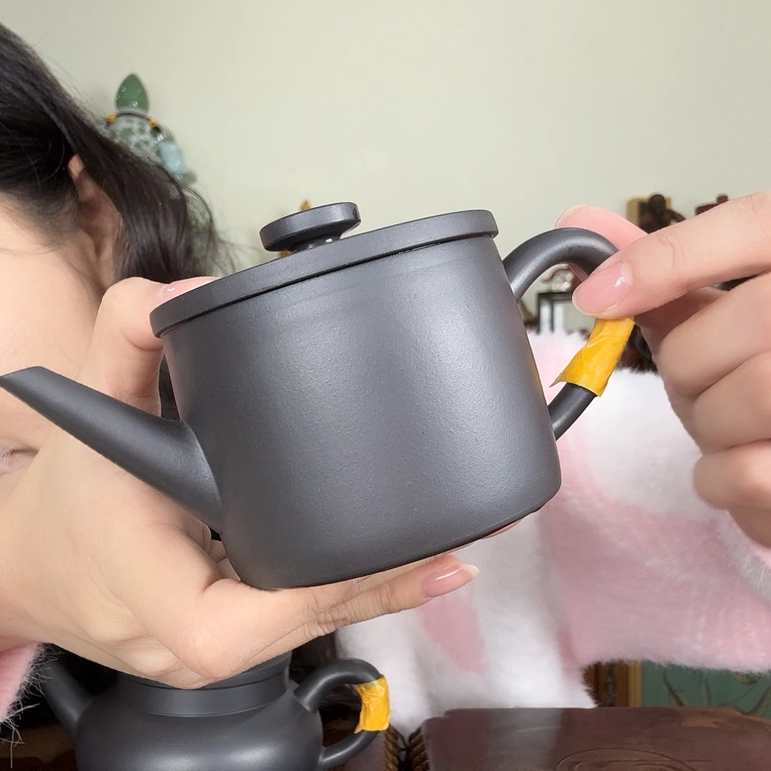 紫砂茶壶盖大一圈瑕疵福利