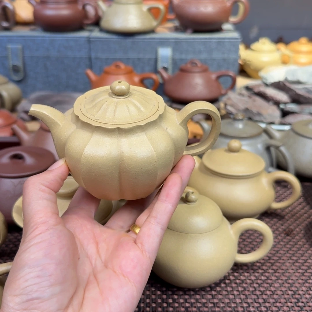 本山绿泥茶壶特价200毫升左右