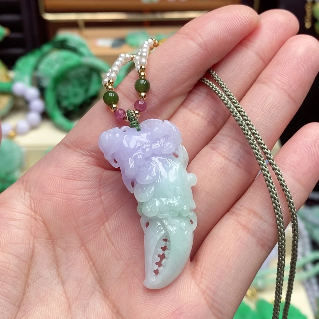 颈饰未镶嵌翡翠翡翠吊坠