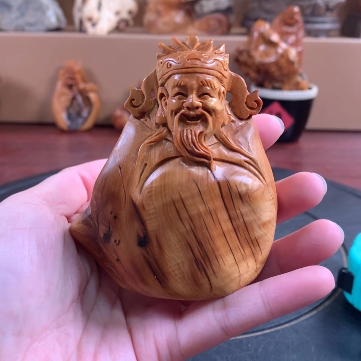 柏木（崖柏）根雕手把