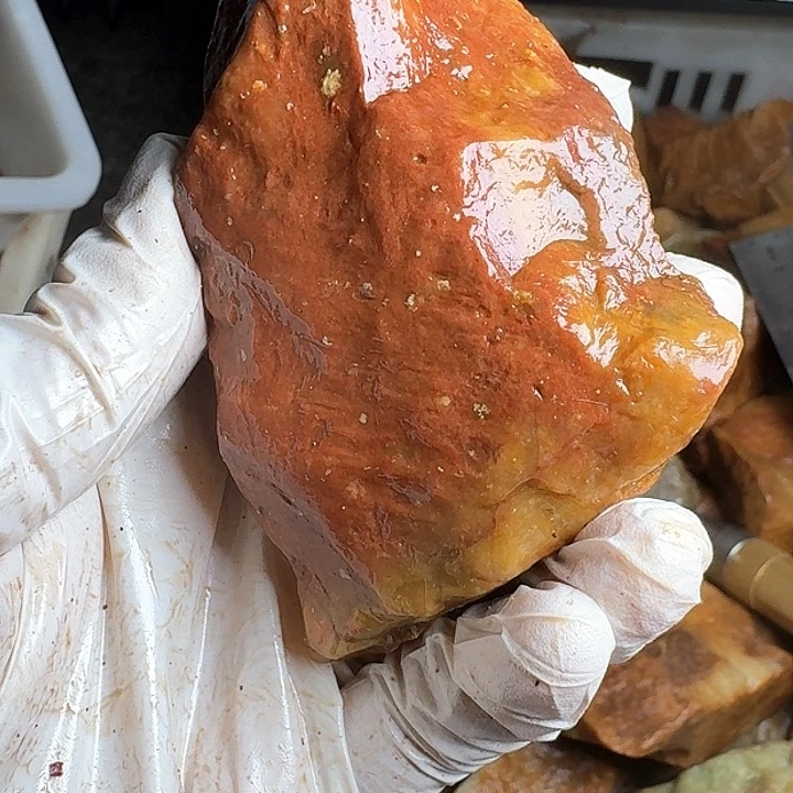 寿山石青*花寿山石的故事