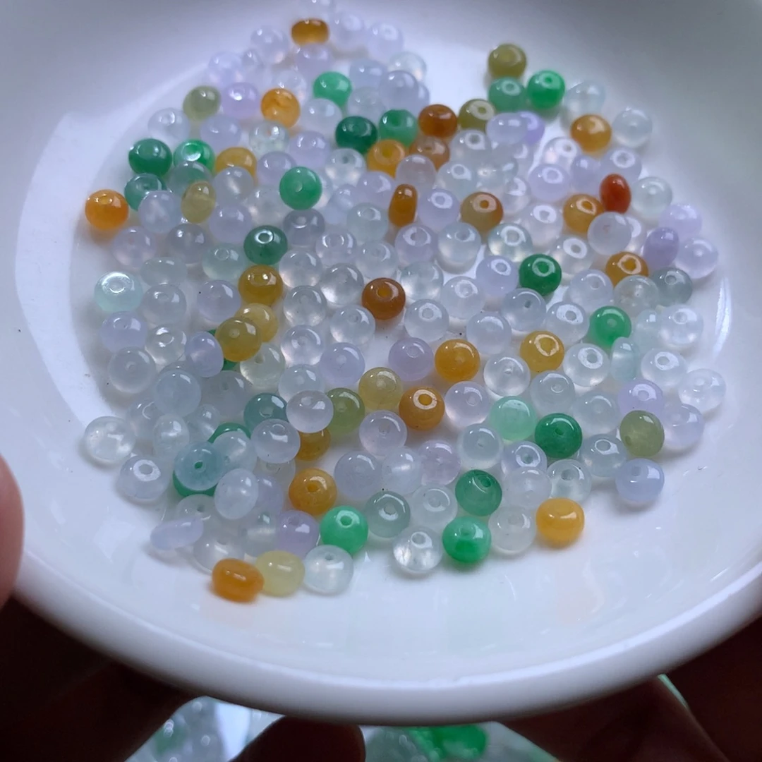 散珠翡翠多样性发货10颗