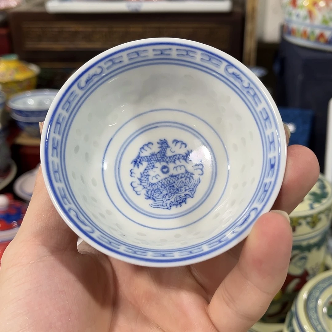 摆件////景德镇陶瓷杯子。