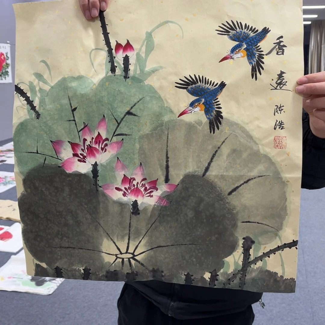 国画我的小伙伴都是