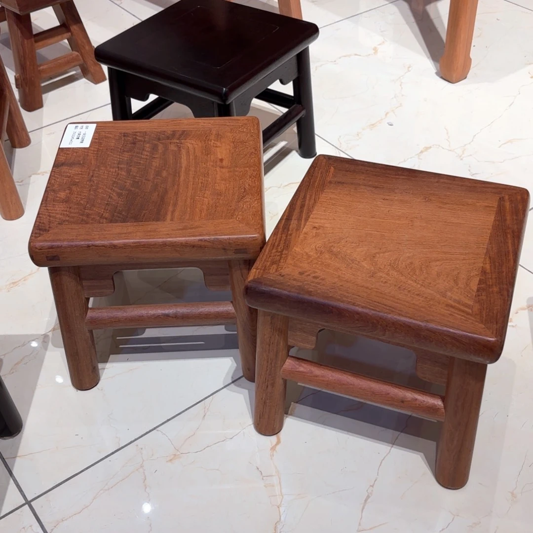 缅甸花梨木大果紫檀富贵凳