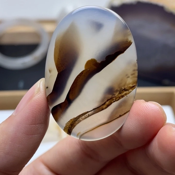 玛瑙/玉髓未镶嵌颈饰