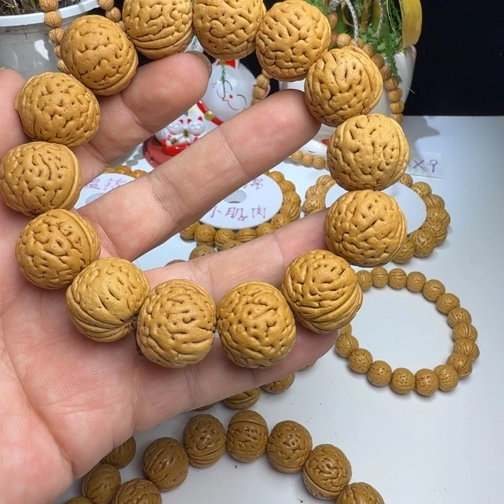 张***）桃核吊坠文玩桃核手串