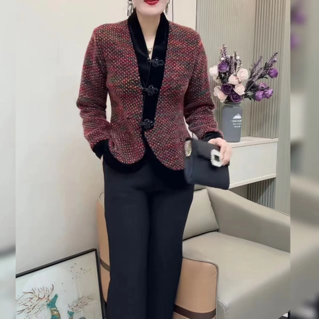 气质显瘦修身秋冬短外套