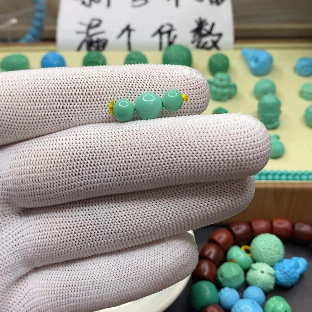 精工绿色圆珠套装