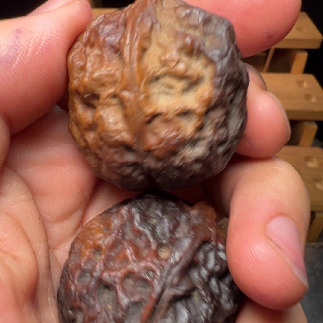 文玩核桃吊坠火凤凰35mm