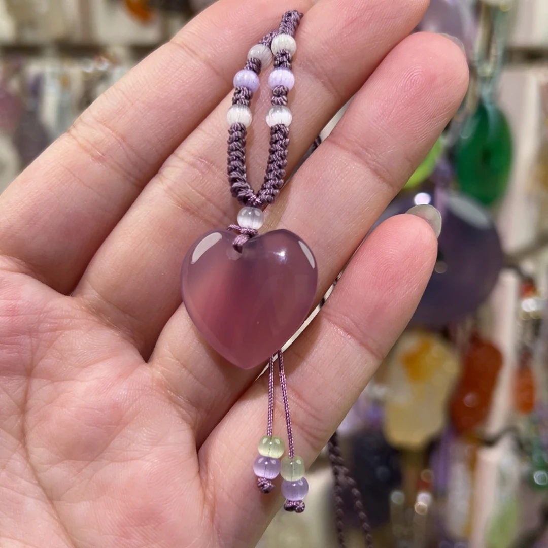 玛瑙/玉髓未镶嵌吊坠(赠链)福利不退不换