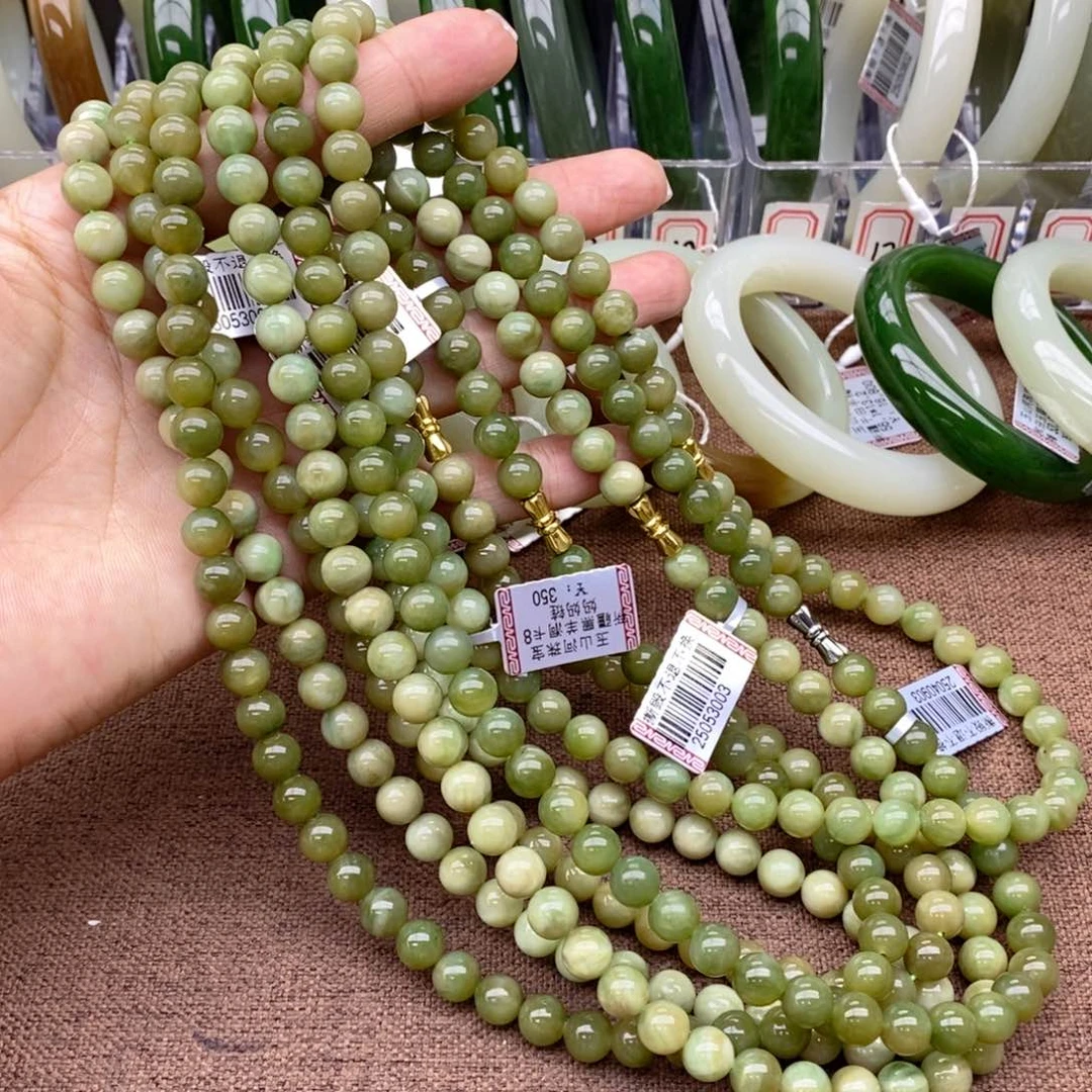 和田玉未镶嵌项链多样性拍一发一 卡8