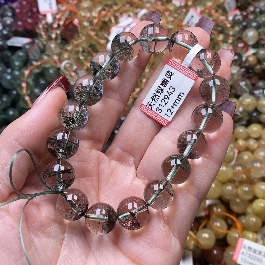 水晶手链未镶嵌金**子