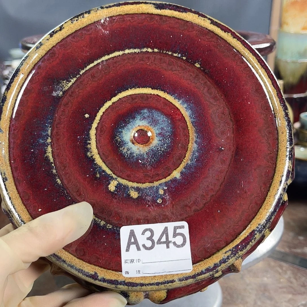 逍***谣紫砂花盆345  瑕疵品