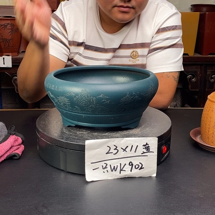 花盆紫砂货号一只WK902