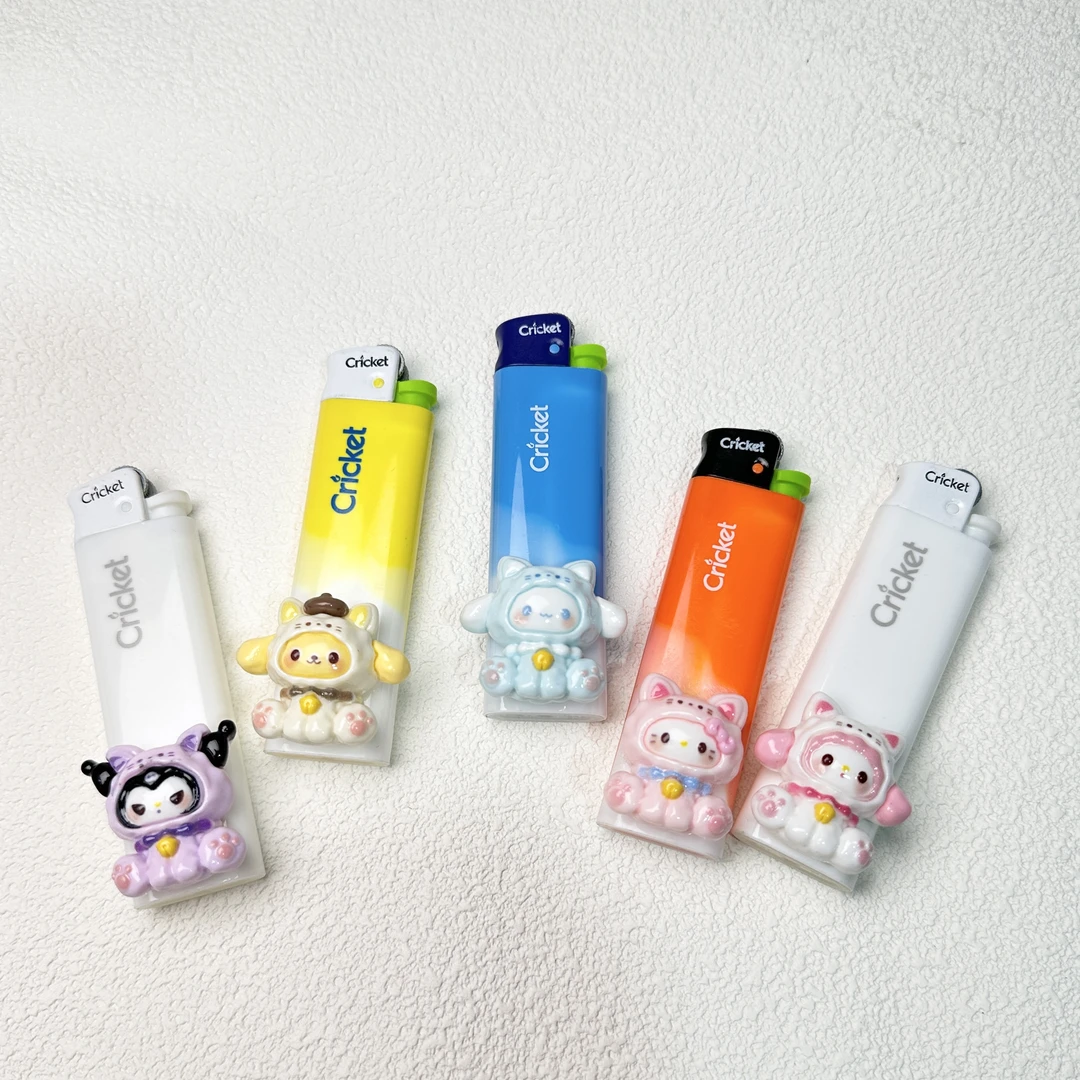 【正品草蜢】原创小众设计卡通可爱打火机高颜值送男女友情侣礼物