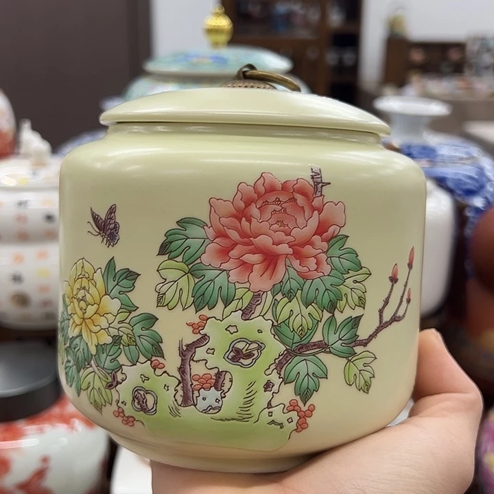 瓷片茶叶罐茶叶罐