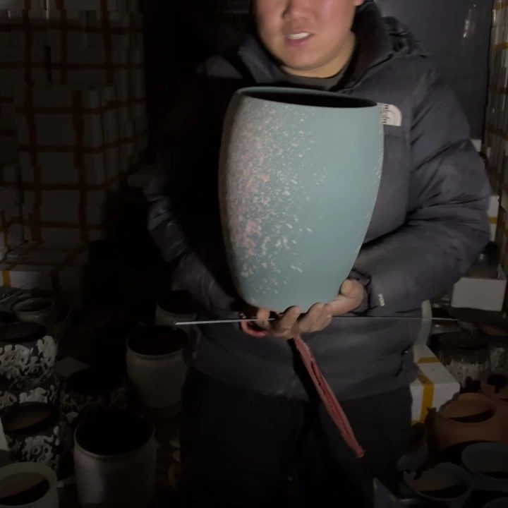 红陶口径 高度 花盆 23 33