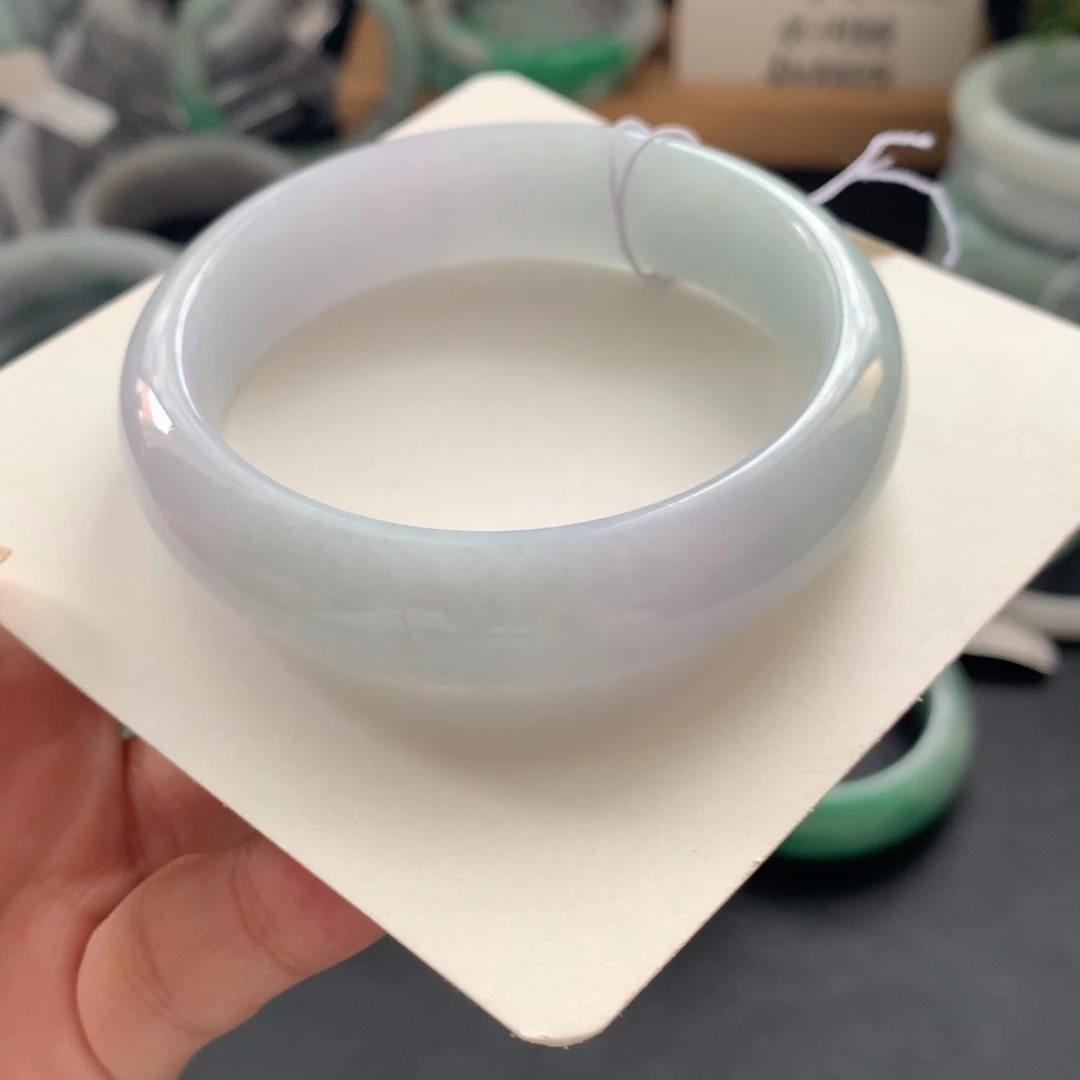 翡翠未镶嵌手镯9号48小时鉴赏期