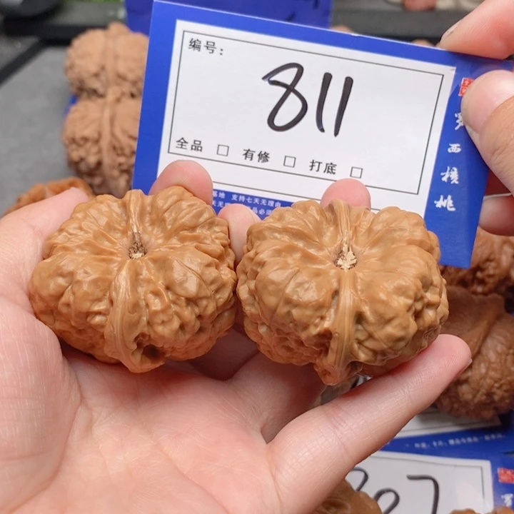 把件桃核豐*轩41蛤蟆头811号牌