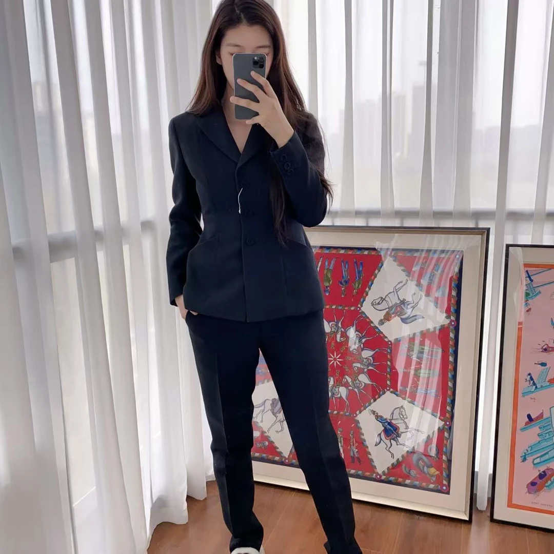 95新 DIOR/迪奥 西裤36码黑色/250407VDYXH04