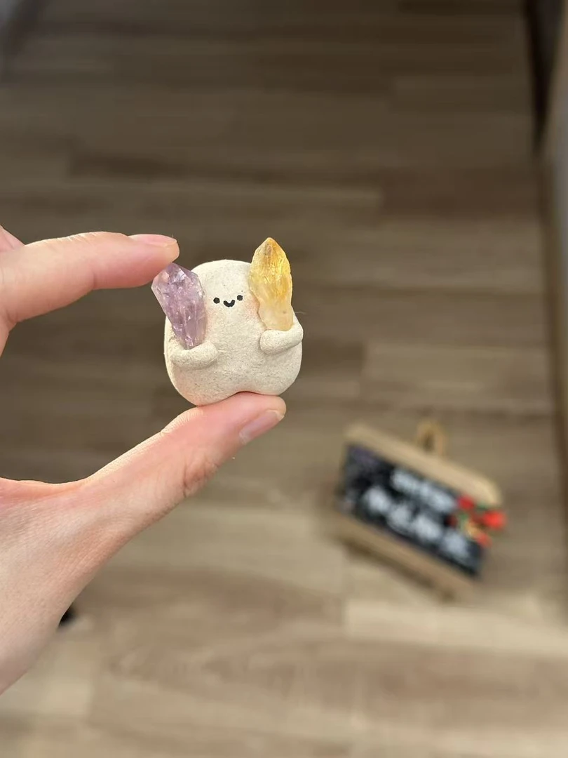 水晶小豆丁可爱双拼小幽灵