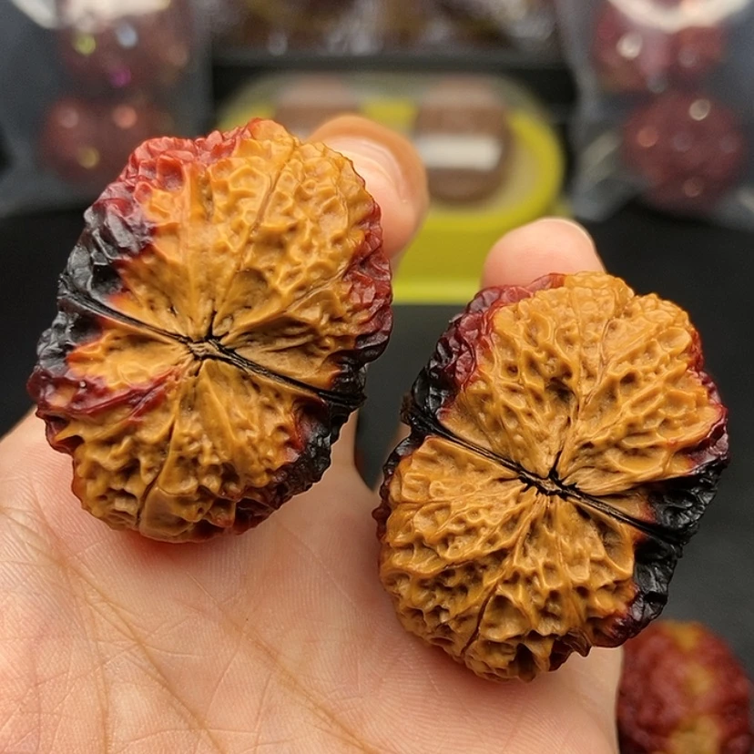 【闪购商品】把件文玩核桃40尺火麒麟金蟾
