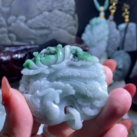 【闪购商品】颈饰未镶嵌翡翠凤凰