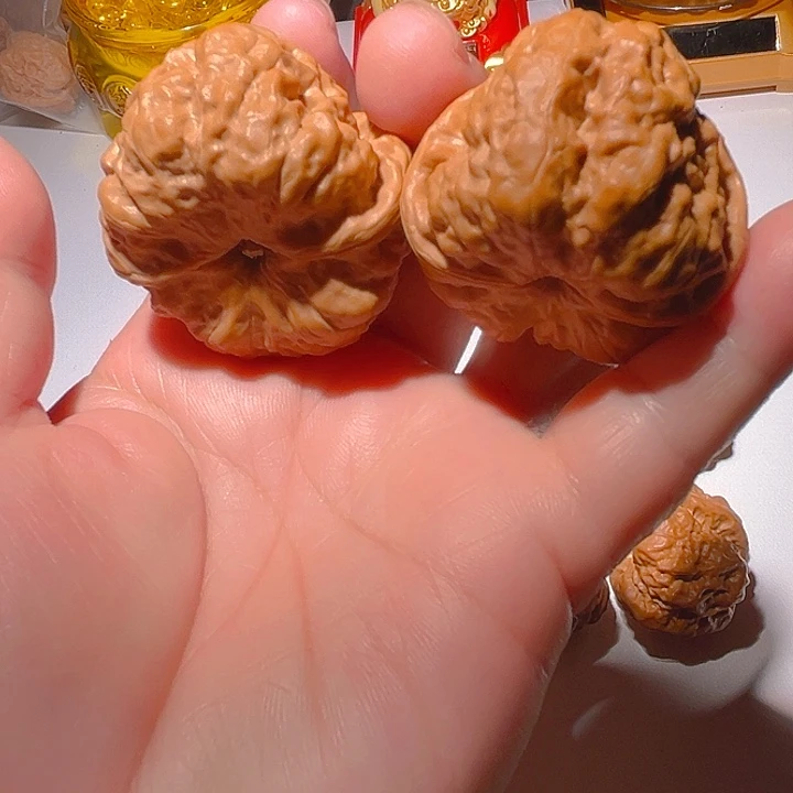 把件龙脊菩提文玩核桃