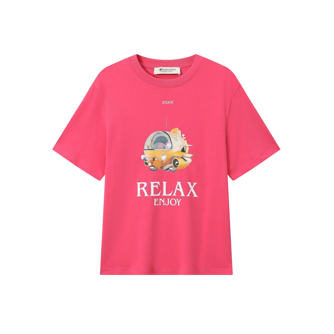 【TR】549-202549R童装 夏季经典圆领舒适上衣