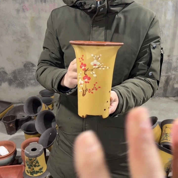 紫砂紫砂花盆111