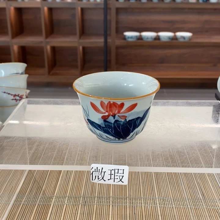 釉下老陶泥手工绘制