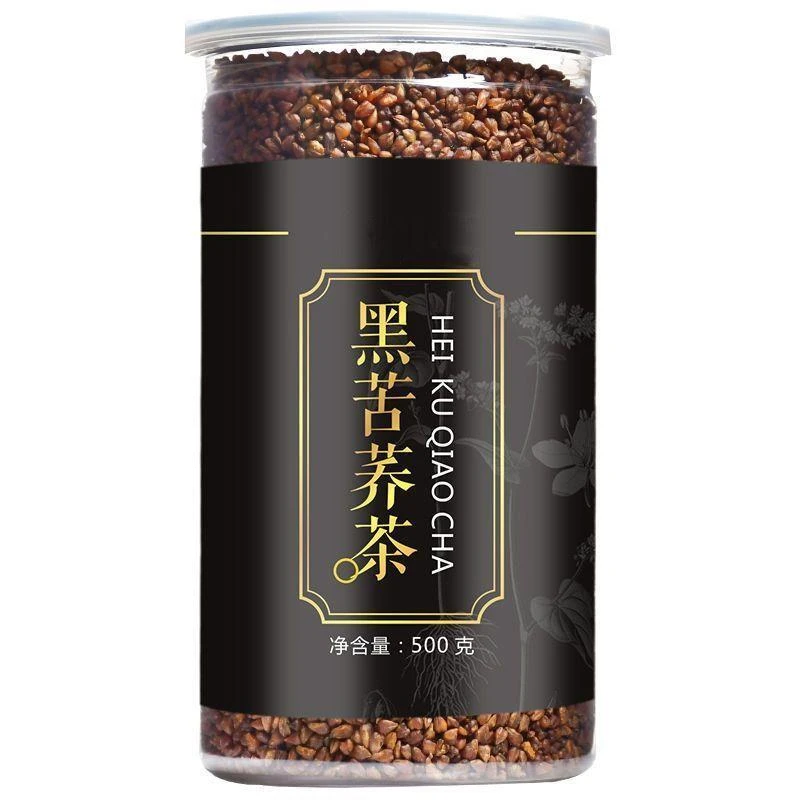四川大凉山黑苦荞茶高海拔黑珍珠荞麦茶浓香型全胚芽黑苦荞米500g