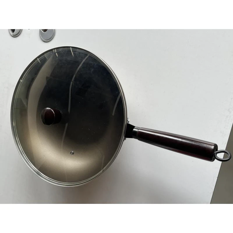 家用不沾有钛炒锅不粘锅